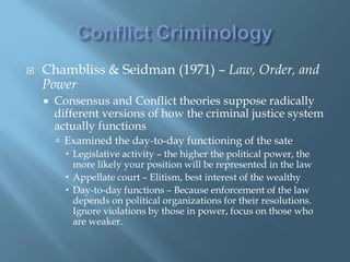 Conflict theories | PPT