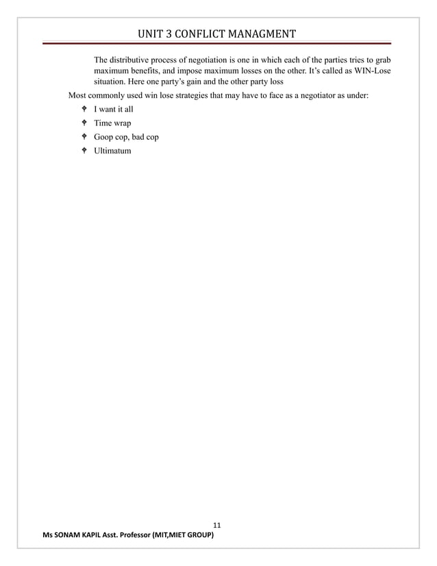 Conflict unit 3 hb | PDF