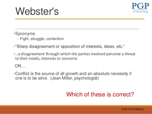 Managing Conflict for Leaders
