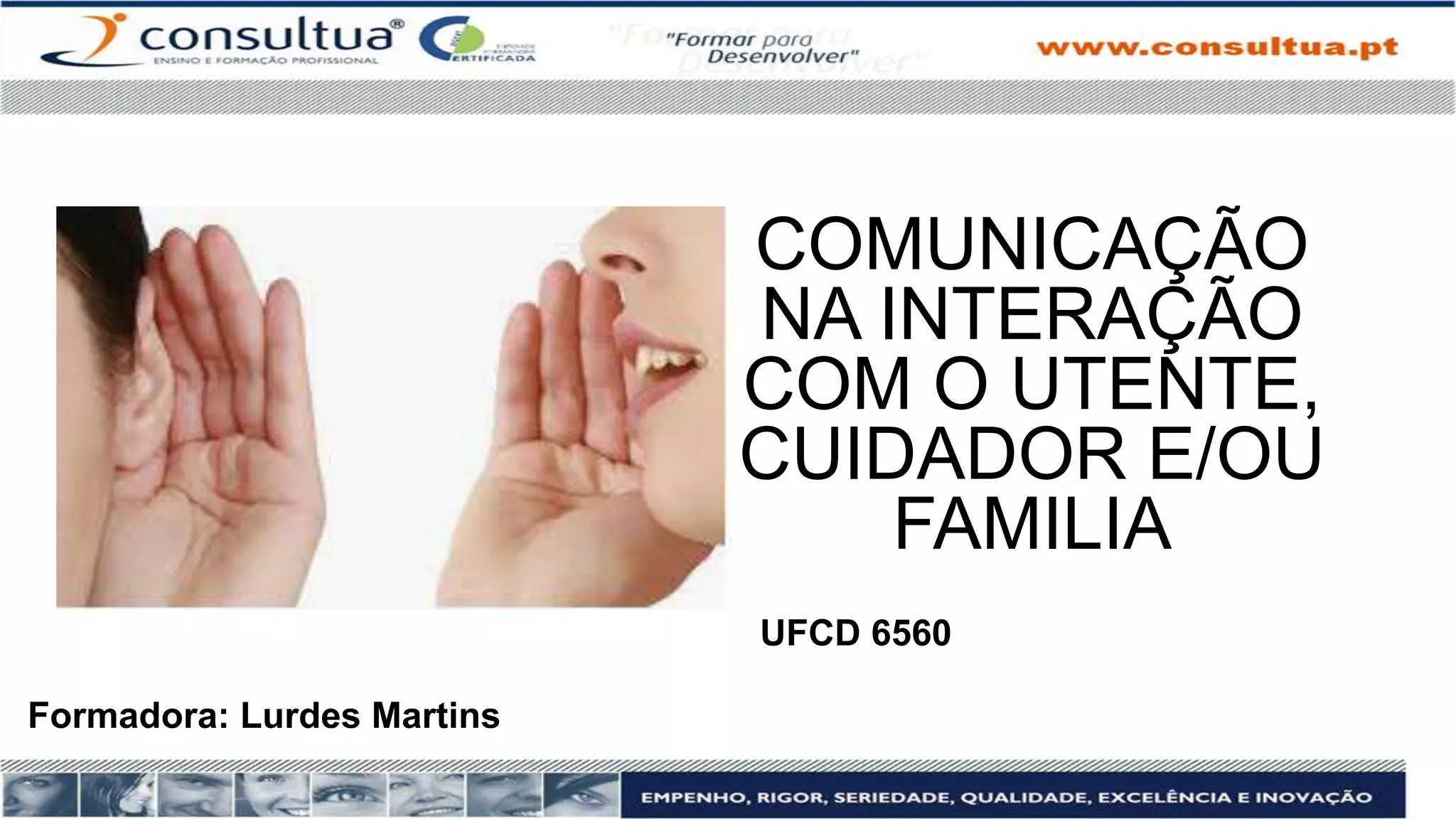 Conflito a comunicacao na interacao com individuos com alteracoes de ...