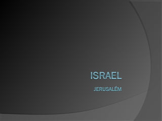 Conflito Entre Israel e a Palestina