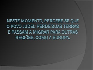 Conflito Entre Israel e a Palestina