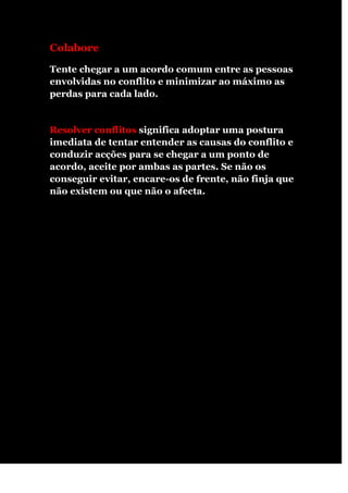 Conflito No Trabalho