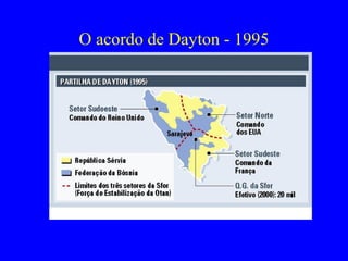 O acordo de Dayton - 1995
 