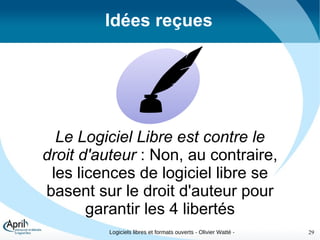 Des logiciels libres Le système GNU 