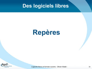 Richard Stallman (RMS) Créateur de la Free Software Foundation 