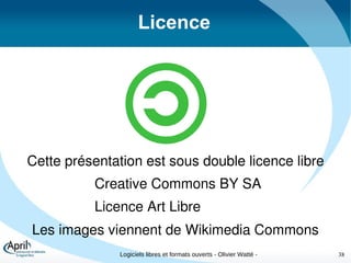 Des logiciels libres Repères 