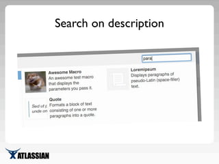 Search on description
 