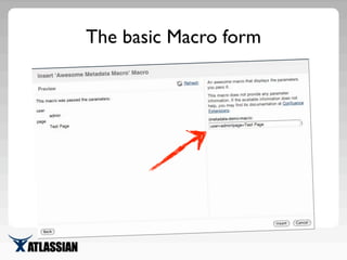 The basic Macro form
 