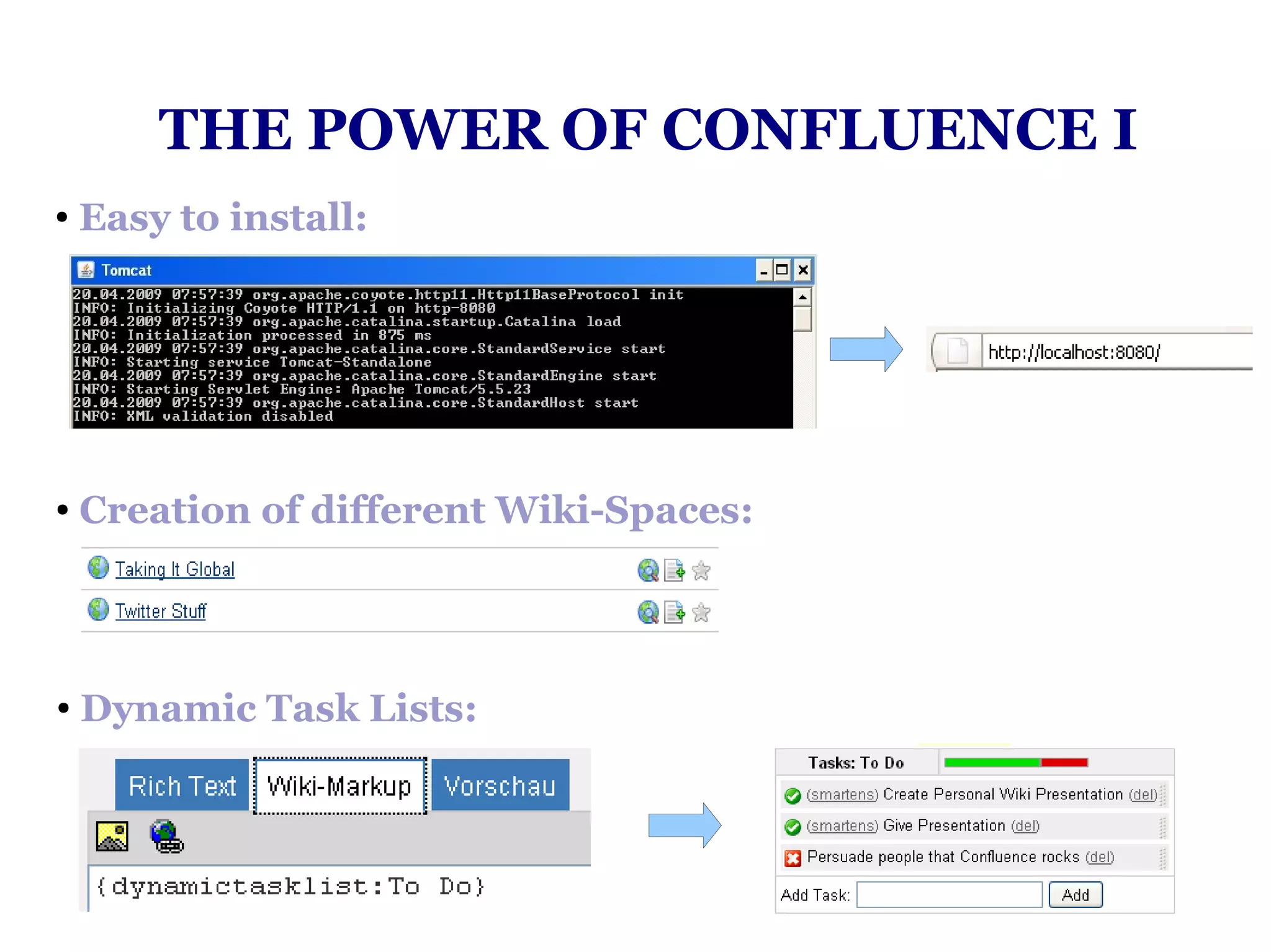 Confluence as Personal Wiki