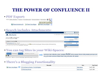 Confluence as Personal Wiki