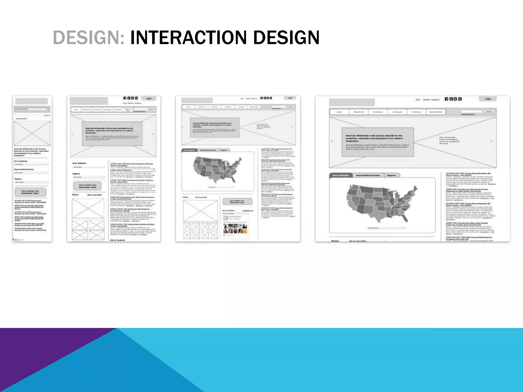 DESIGN: INTERACTION DESIGN
 