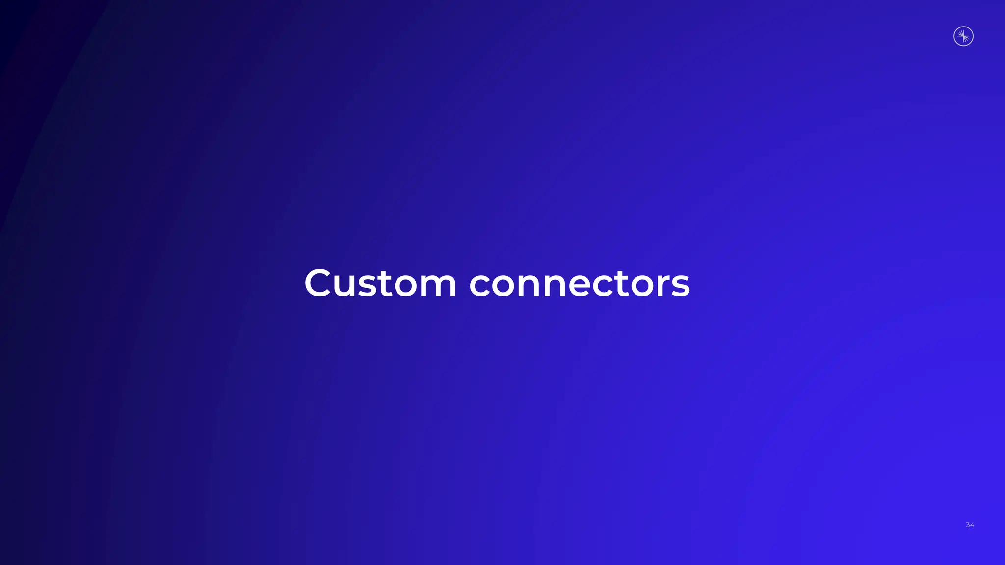 Custom connectors
34
 