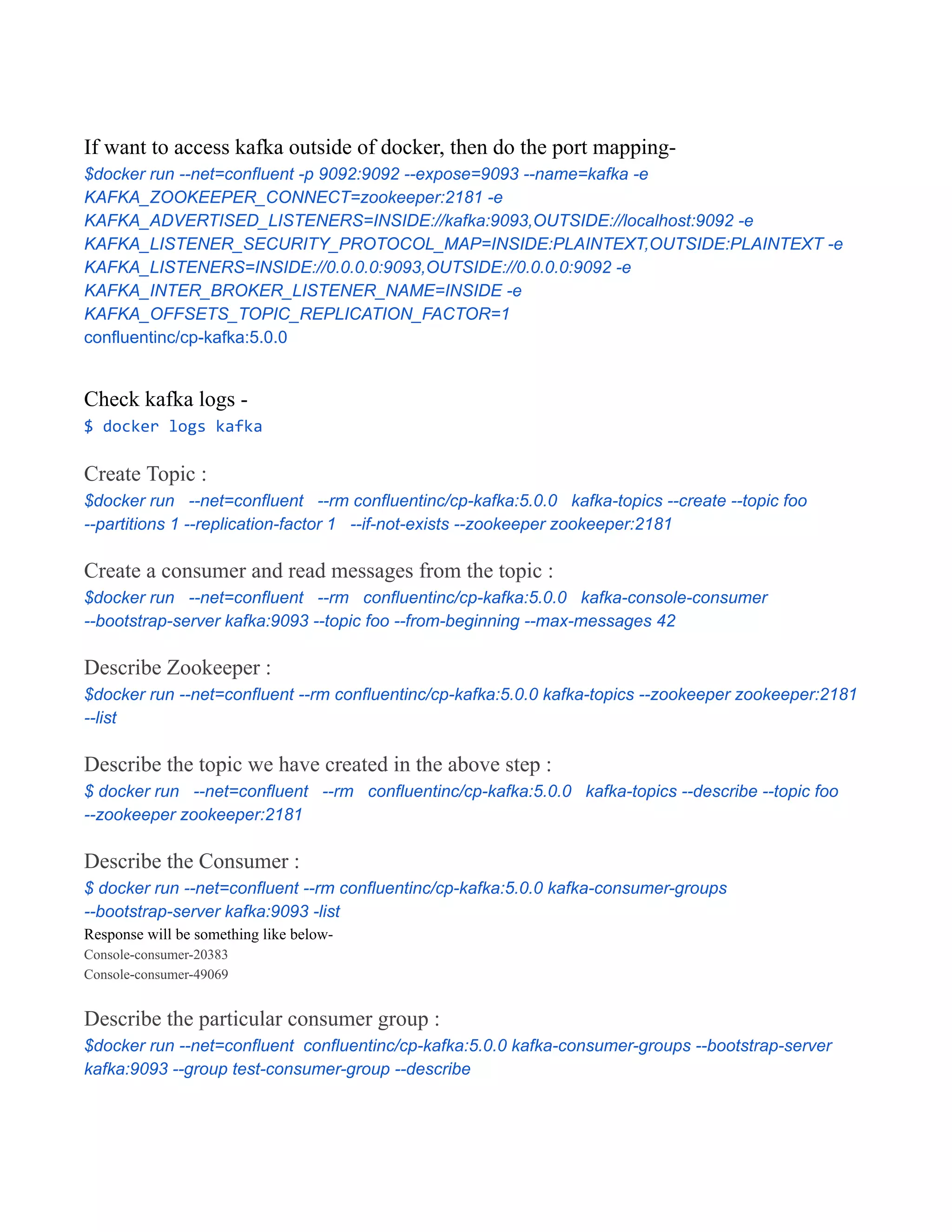 Confluent kafka on docker pdf