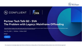 @yourtwitterhandle | developer.confluent.io
What are the best practices to debug client applications
(producers/consumers in general but also Kafka Streams
applications)?
Starting soon…
 