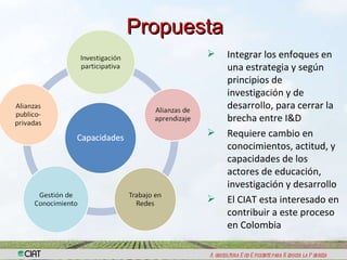 Conversatorio Ministerios Eduacación e Agricultura