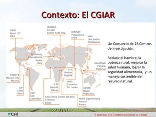 Conversatorio Ministerios Eduacación e Agricultura