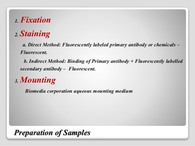 Microscopy sample preparation