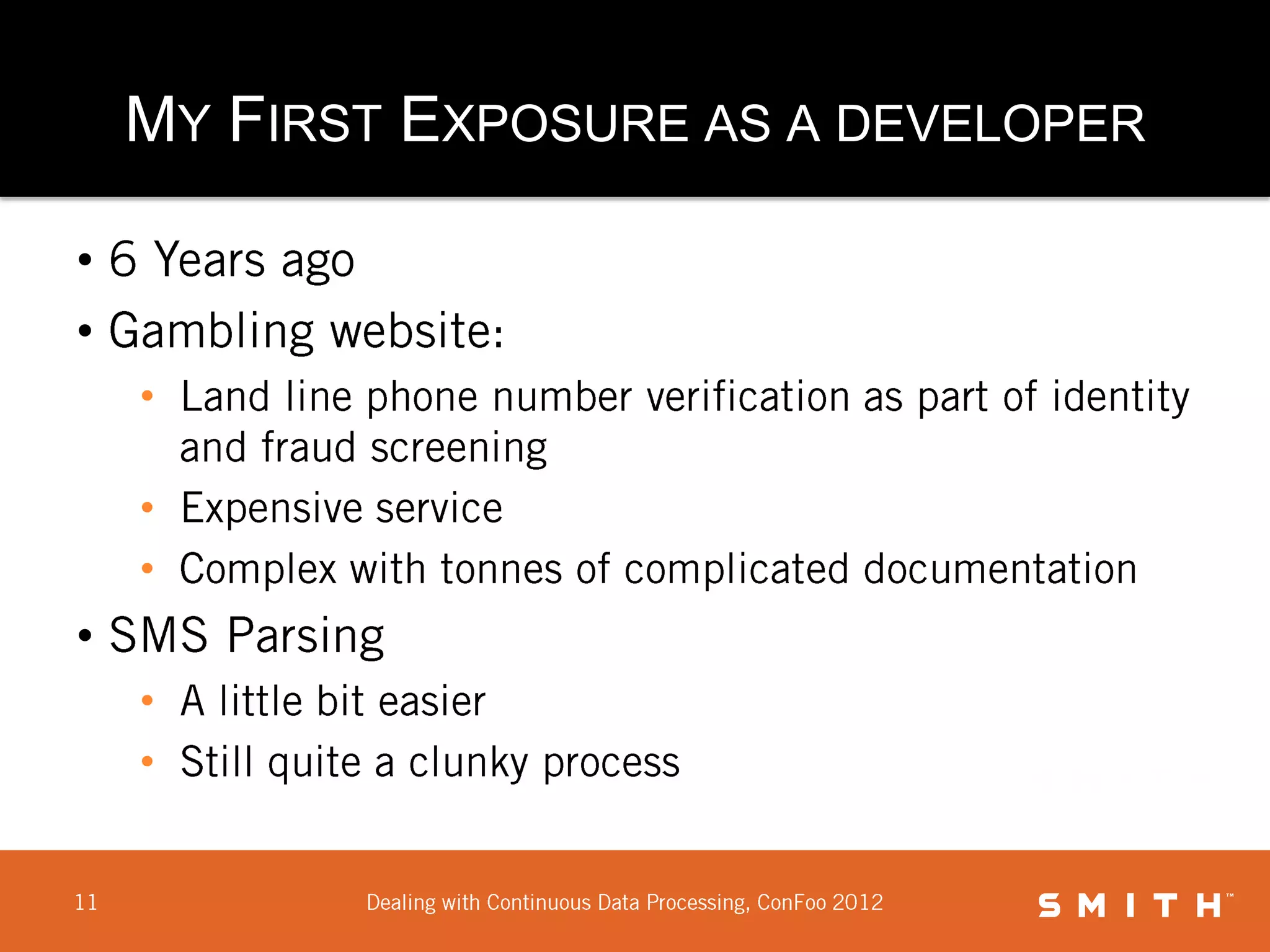 MY FIRST EXPOSURE AS A DEVELOPER

•
•
    •

    •
    •
•
    •
    •
 