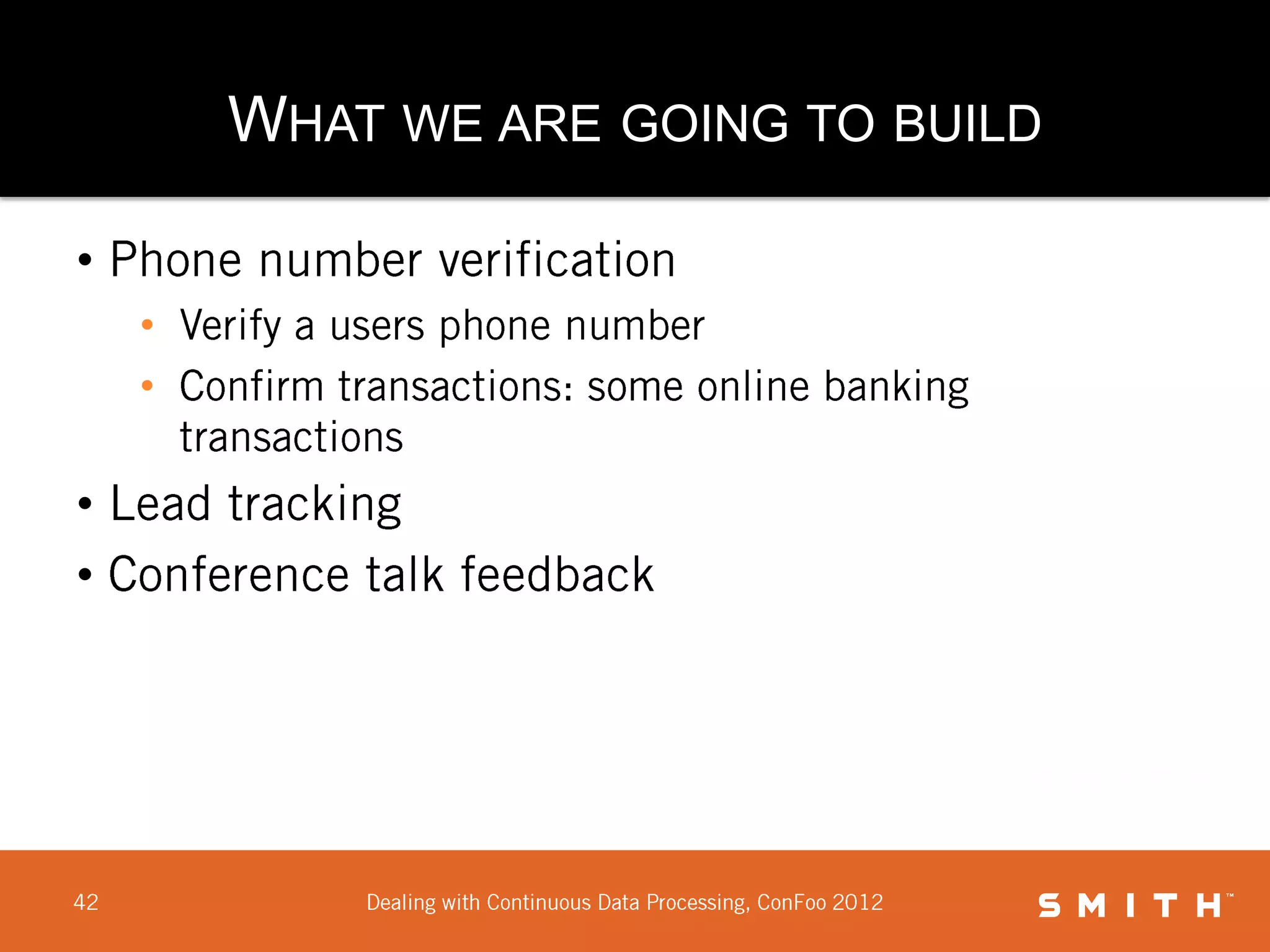 WHAT WE ARE GOING TO BUILD

•
    •
    •

•
•
 