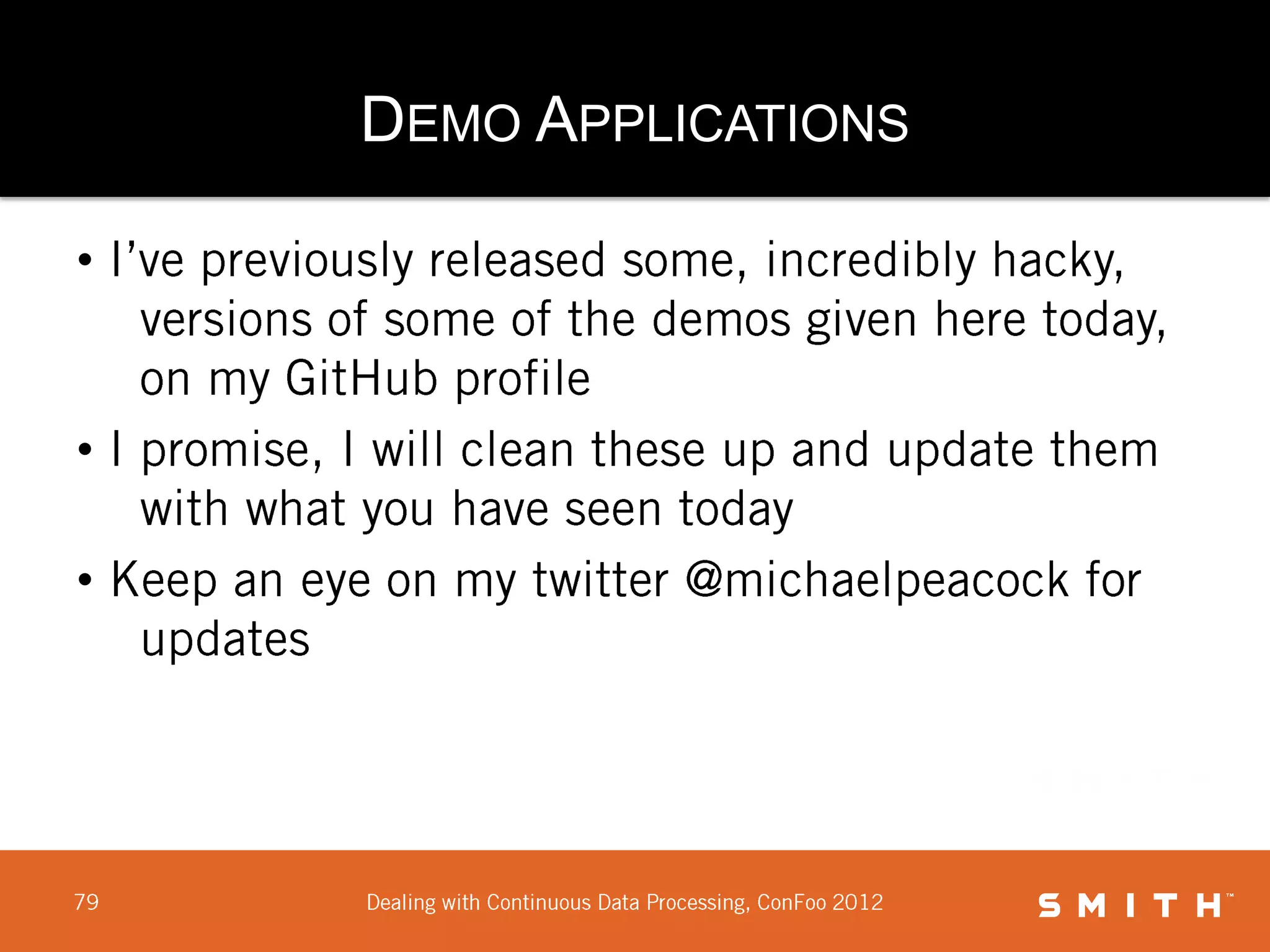 DEMO APPLICATIONS

•


•

•
 