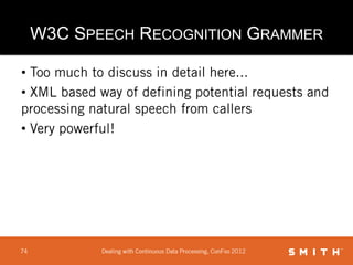 Real time voice call integration - Confoo 2012