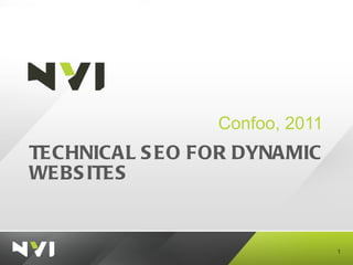 TECHNICAL SEO FOR DYNAMIC WEBSITES ,[object Object]