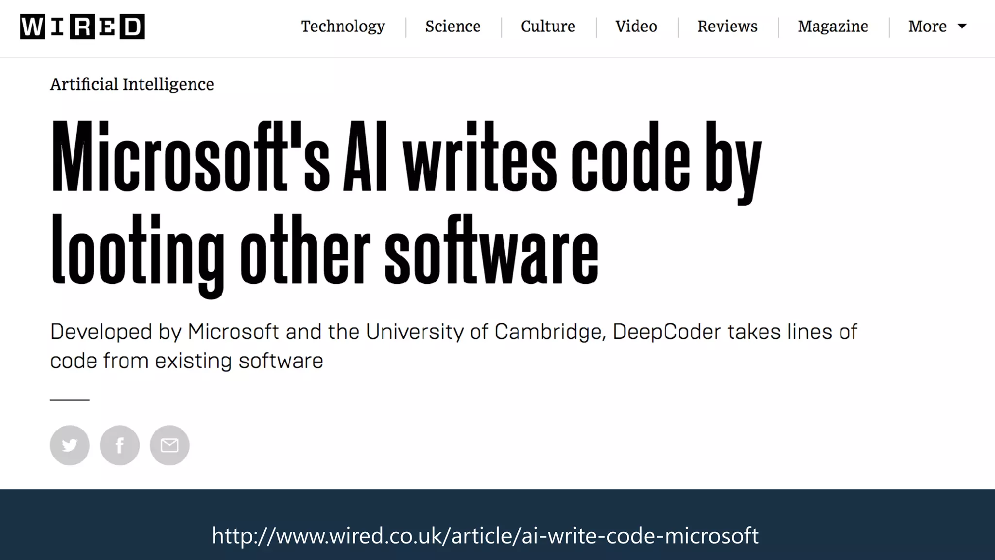 http://www.wired.co.uk/article/ai-write-code-microsoft
 
