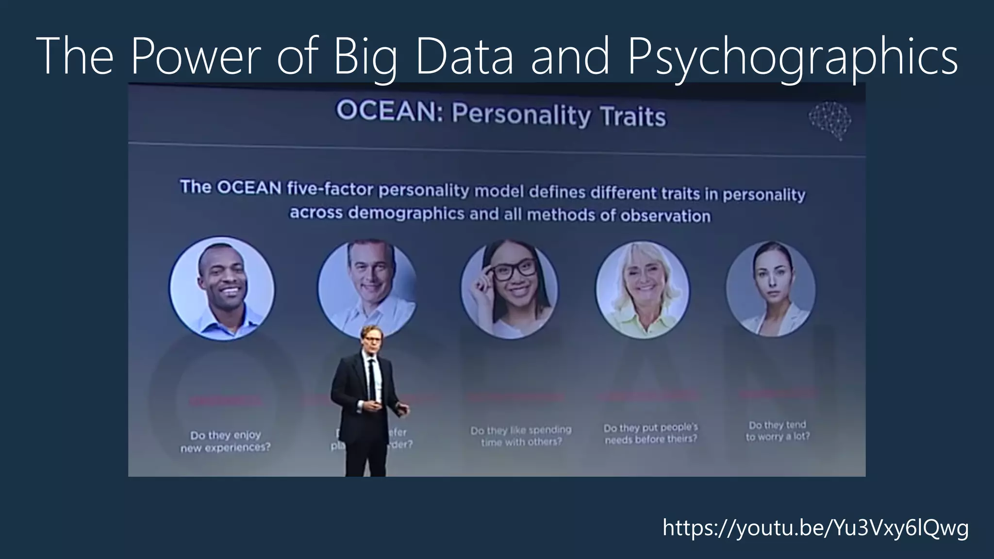 The Power of Big Data and Psychographics
https://youtu.be/Yu3Vxy6lQwg
 