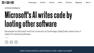 http://www.wired.co.uk/article/ai-write-code-microsoft
 