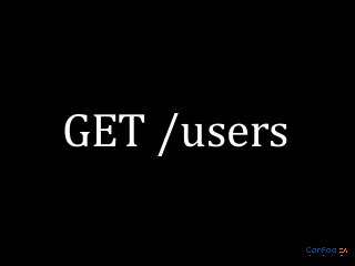 GET /users

 