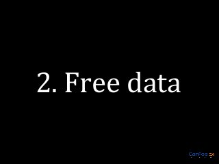 2. Free data

 