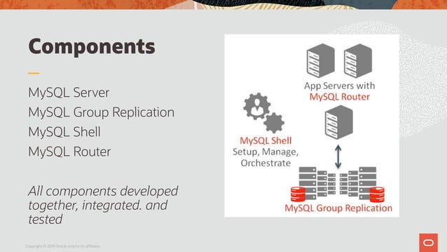 Confoo 202 - MySQL Group Replication and ReplicaSet | PPT