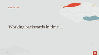 Working backwards in time ...
10
 