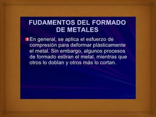 Conformado en caliente