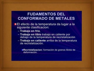 Conformado en caliente