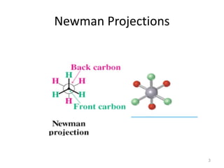 Newman Projections
3
 