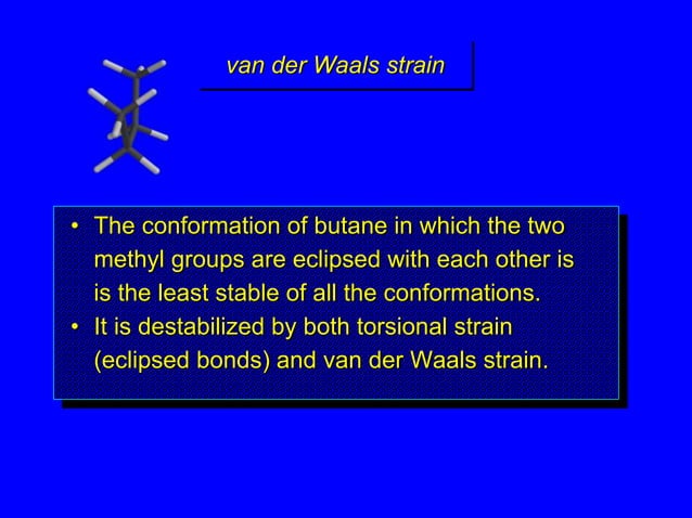 Stereochemistry of Alkanes and Cycloalkanes | PPT