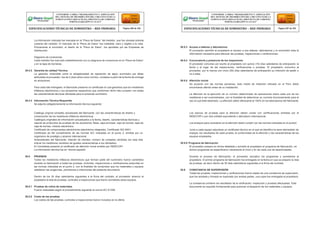 La información indicada fue marcada en la “Placa de Datos” del medidor, que fue ubicada sobrela
cubierta del medidor. El marcado de la “Placa de Datos” fue indeleble, claro y legible a la vista.
Previamente al suministro, el diseño de la “Placa de Datos”, fue aprobado por las Empresas de
Distribución.
Diagrama de conexiones
Cada medidor fue marcado indeleblemente con su diagrama de conexiones en la “Placa de Datos”
y en la tapa de borneras.
30.4.2 Garantía de calidad Técnica
La garantía, entendida como la obligatoriedad de reposición de algún suministro por fallas
atribuibles al proveedor, fue de 2 (dos) años como mínimo, contados a partir de la fecha de entrega
en almacenes.
Para cada lote entregado, el fabricante presento un certificado el cual garantice que los medidores
trifásicos electrónicos y los accesorios respectivos que conforman dicho lote cumplen con todas
las características técnicas ofertadas para el presente suministro.
30.4.3 Información Técnica Requerida
Se adjunto obligatoriamente la información técnica siguiente:
30.5.3 Acceso a talleres y laboratorios
El proveedor permitió al propietario el acceso a sus talleres, laboratorios y le suministro toda la
información necesaria para efectuar las pruebas, inspecciones o verificaciones.
30.5.4 Convocatoria y presencia de los inspectores
El proveedor comunico por escrito al propietario con quince (15) días calendarios de anticipación, la
fecha y el lugar de las inspecciones, verificaciones o pruebas. El propietario comunico al
proveedor, por lo menos con cinco (05) días calendarios de anticipación su intención de asistir o
no a ellas.
30.5.5 Aferición inicial
De acuerdo con las normas peruanas, todo medio de medición utilizado en el Perú debió
encontrarse aferido antes de su instalación.
La aferición es la ejecución de un número determinado de operaciones sobre cada uno de los
medidores a ser suministrados, con la finalidad de determinar su correcto funcionamiento para el
uso al cual está destinado. La aferición debió efectuarse al 100% en los laboratorios del fabricante.
Catálogo original completo actualizado del fabricante, con las características de diseño y
construcción de los medidores trifásicos electrónicos.
Catálogos originales de información actualizados a la fecha, diseño, características técnicas y
reporte de protocolos de pruebas de los accesorios: Base, tapa principal, caja de bornes, tapa de
caja de bornes, módulo electrónico.
Certificado de componentes electrónicos (electrónica integrada). Certificado ISO 9001.
Certificado de fiel cumplimiento de las normas IEC indicadas en el punto 2, emitida por un
organismo de prestigio y alcance internacional.
Antecedentes del fabricante, relación de clientes, número de unidades vendidas (en esta lista
indicar los medidores vendidos de iguales características a los ofertados).
El Contratista presento el certificado de aferición inicial emitido por INDECOPI.
La información técnica fue en idioma español.
30.5 PRUEBAS
Todos los medidores trifásicos electrónicos que forman parte del suministro fueron sometidos
durante su fabricación a todas las pruebas, controles, inspecciones o verificaciones prescritas en
las normas indicadas en el punto 2, con la finalidad de comprobar que los materiales y equipos
satisfacen las exigencias, previsiones e intenciones del presente documento.
Dentro de los 30 días calendarios siguientes a la firma del contrato, el proveedor alcanzo al
propietario la lista de pruebas, controles e inspecciones que fueron sometidos estos equipos.
30.5.1 Pruebas de rutina de materiales
Fueron realizadas según el procedimiento siguiente la norma IEC 61358.
30.5.2 Costo de las pruebas
Los costos de las pruebas, controles e inspecciones fueron incluidos en la oferta.
Los bancos de pruebas para la aferición deben contar con certificaciones emitidas por el
INDECOPI o por otra entidad equivalente o laboratorio internacional.
Los ensayos para considerar en la aferición debió cumplir con las normas indicadas en el punto2.
Junto a cada equipo adjuntose un certificado técnico en el que se identifico la serie delmedidor de
energía, los resultados de cada prueba, la conformidad de la aferición y las características de los
equipos empleados.
30.5.6 Programa de fabricación
El proveedor preparo en forma detallada y sometió al propietario el programa de fabricación, en
dichos programas se especificaron claramente el inicio y fin de cada una de lasactividades.
Durante el proceso de fabricación, el proveedor actualizo los programas y someterlos al
propietario. El primer programa de fabricación fue entregado en la fecha en que se prepare la lista
de pruebas, es decir dentro de 30 días calendarios siguientes a la firma del contrato.
30.6 CONSTANCIA DE SUPERVISIÓN
Todas las pruebas, inspecciones y verificaciones fueron objeto de una constancia de supervisión,
que fue anotada y firmada en duplicado por ambas partes, una copia fue entregada al propietario.
La constancia contiene los resultados de la verificación, inspección y pruebas efectuadas. Este
documento es requisito fundamental para autorizar el despacho de los materiales y equipos.
CONFORME A OBRA:“MEJORAMIENTO Y AMPLIACIÓN
DEL SISTEMA DE DISTRIBUCIÓN DEL CIRCUITO N2 DE LA
SUBESTACIÓNYARINACOCHA, PROVINCIA DE CORONEL
PORTILLO,REGIÓN UCAYALI”
ESPECIFICACIONES TÉCNICAS DE SUMINISTRO – RED PRIMARIA Página 296 de 336
CONFORME A OBRA:“MEJORAMIENTO Y AMPLIACIÓN
DEL SISTEMA DE DISTRIBUCIÓN DEL CIRCUITO N2 DE LA
SUBESTACIÓNYARINACOCHA, PROVINCIA DE CORONEL
PORTILLO,REGIÓN UCAYALI”
ESPECIFICACIONES TÉCNICAS DE SUMINISTRO – RED PRIMARIA Página 297 de 336
 