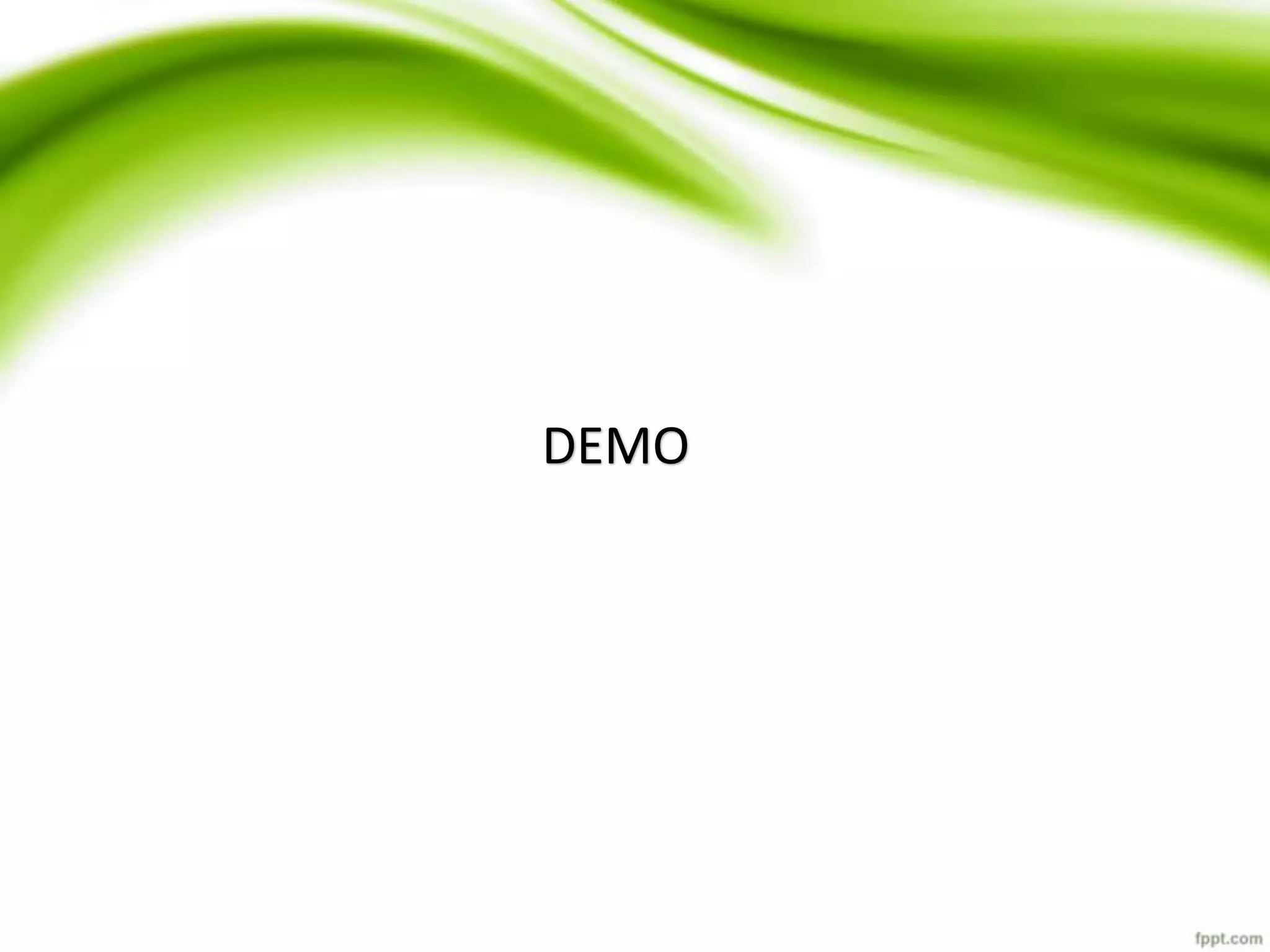 DEMO 
 