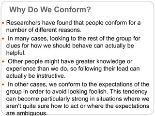 Conformity | PPTX