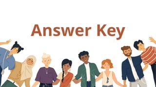 Answer Key
 