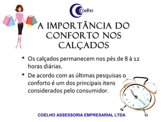 Conforto nos calçados