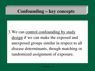 confounding .ppt Fakultas Kesehatan Masyarakat | PPT