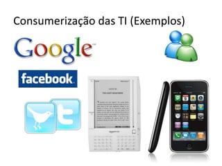 Consumerização das TI (Exemplos)