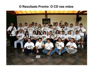 O Resultado Pronto: O CD nas mãos
 
