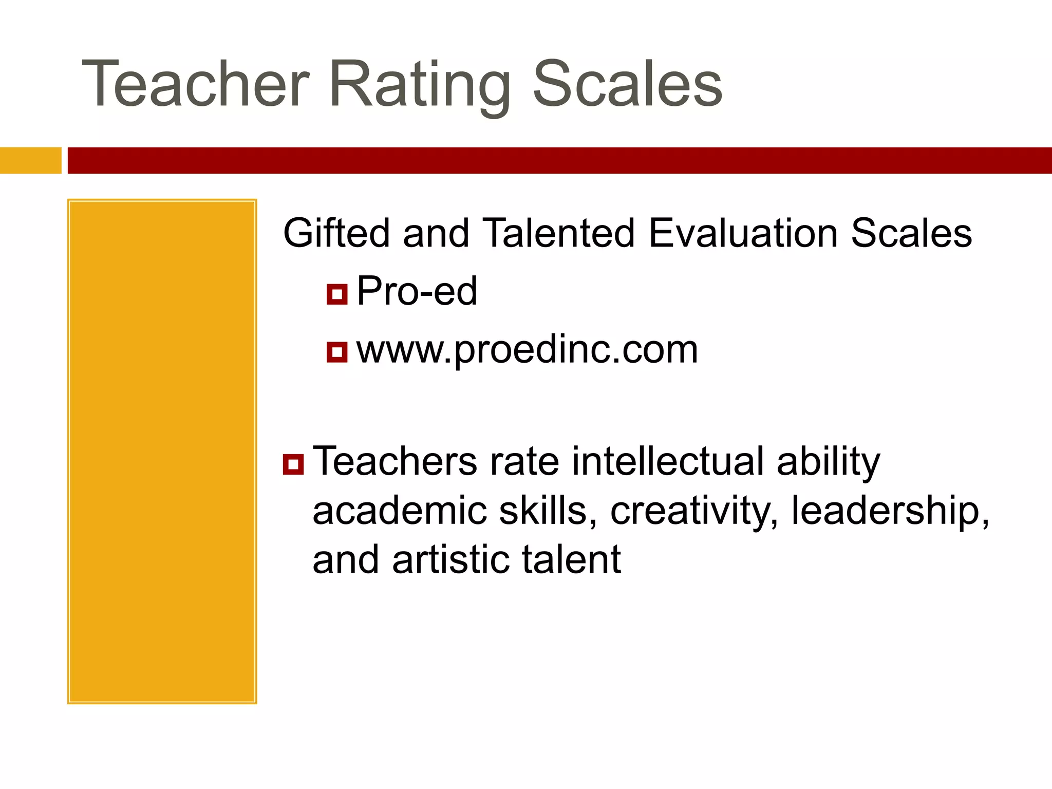 Step 2: Teacher NominationAcceptance equal to test scores with one exception…	Teachers who over-identify