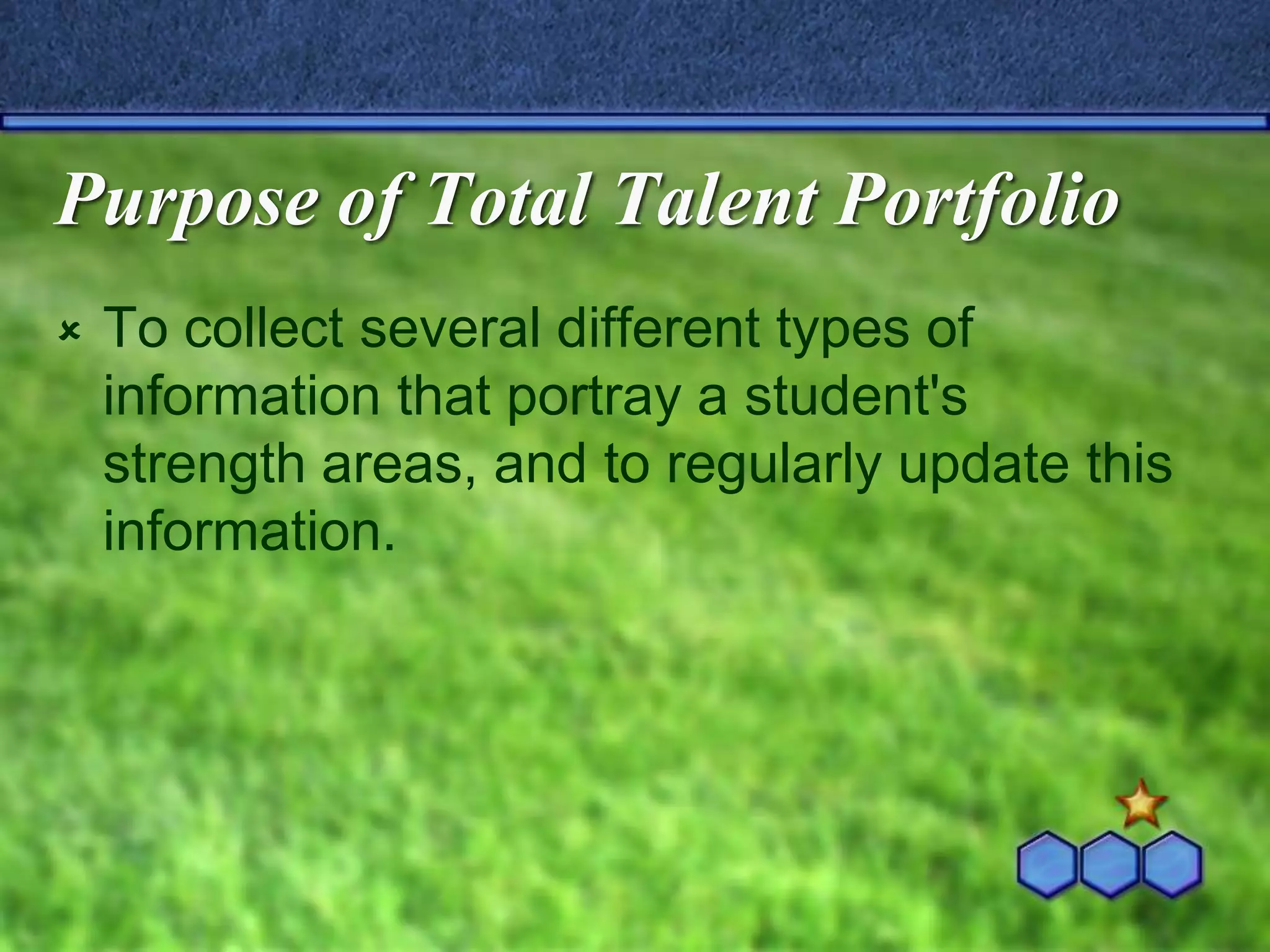 Step 6:Action Information NominationsAny enrichment opportunity (whether school or non-school) that might turn a student onto learning or causes them to express gifted behaviors.