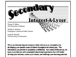 Interest-A-Lyzer