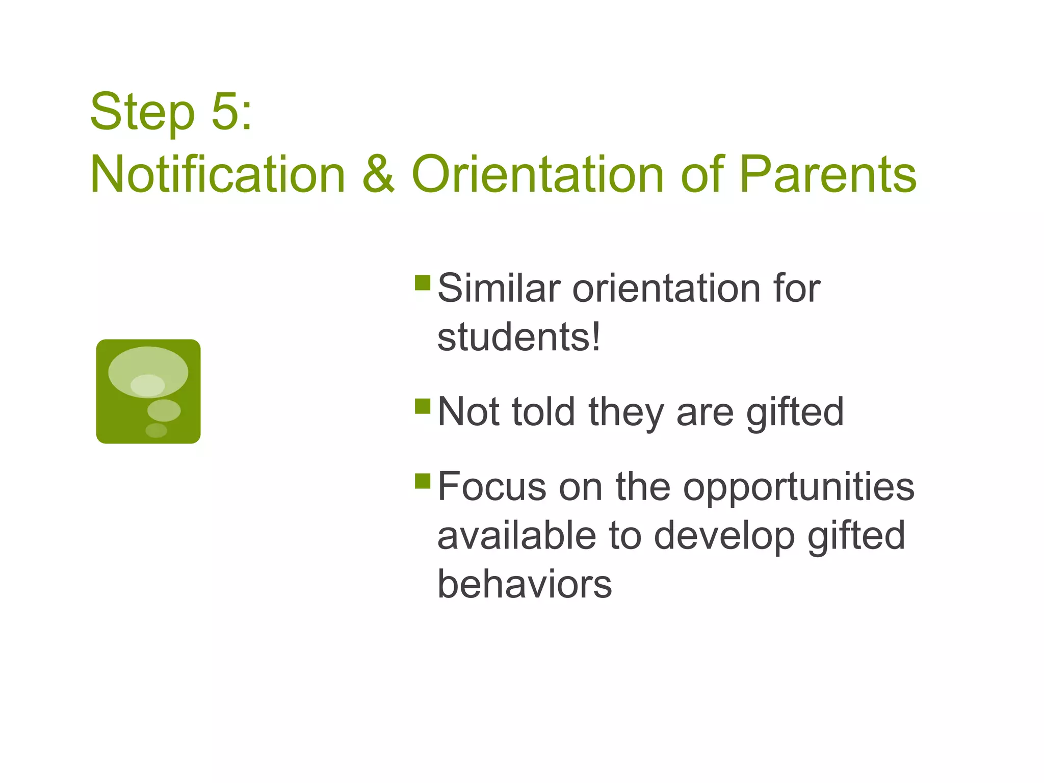 Be fluently bi- or tri-lingualStep 4: Special		  NominationsSafety Valve No.1